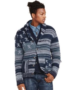 Denim & Supply Ralph Lauren Americana Cotton Cardigan