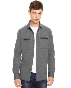 Kenneth Cole New York Long-sleeve Shirt Jacket