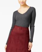 Catherine Malandrino Cashmere Ribbed Sweater