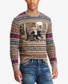 Polo Ralph Lauren Men's Iconic Bear Isle Sweater