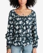 Denim & Supply Ralph Lauren Boho Off-the-shoulder Blouse