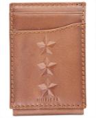 Tommy Hilfiger Men's Virgil Embossed Magnetic Leather Wallet