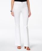 Style & Co. White Wash Flared Jeans, Only At Macy's
