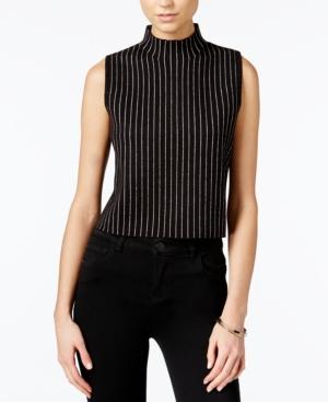 Bar Iii Striped Sleeveless Sweater, Only At Macy's