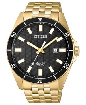 Citizen Men's Quartz Gold-tone Stainless Steel Bracelet Watch 42mm