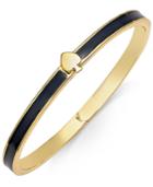 Kate Spade New York Signature Spade Gold-tone Enamel Bangle Bracelet
