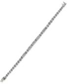 Danori Silver-tone Cubic Zirconia Flex Bracelet, Created For Macy's