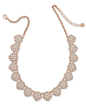 Charter Club Rose Gold-tone Basket Collar Necklace, Only At Macy's