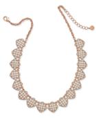 Charter Club Rose Gold-tone Basket Collar Necklace, Only At Macy's