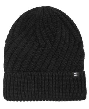 Block Hats Men's Cross-knit Cuffed Beanie