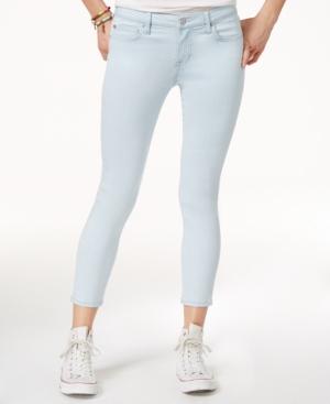 Celebrity Pink Juniors' Cuffed Skinny Ankle Jeans