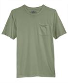 American Rag Men's Elongated Raw-edge Pocket T-shirt, Only At Macy's