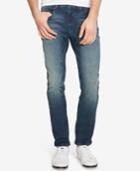 Kenneth Cole Reaction Men's Straight-fit Stretch Dark Indigo Jeans