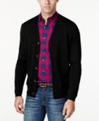 Club Room Men's Merino Blend Cardigan, Classic Fit