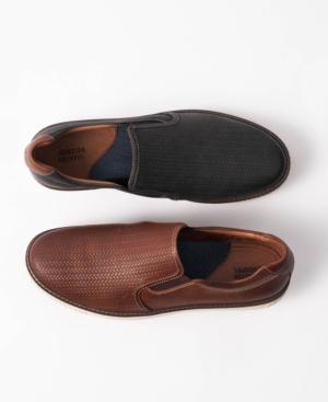 Johnston & Murphy Men's Walden Embossed Slip-on Sneakers Men's Shoes