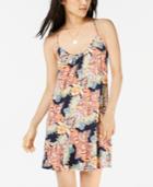 Be Bop Juniors' Printed Strappy Flounce Dress