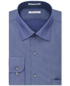 Van Heusen Men's Classic-fit Wrinkle-resistant Herringbone Dress Shirt