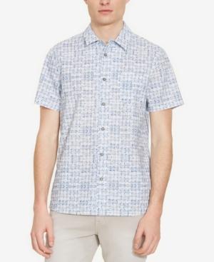 Kenneth Cole Reaction Men's Zig Zag Printed Shirt