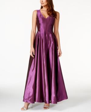 B Michael Sleeveless A-line Gown