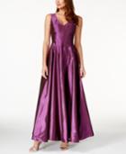 B Michael Sleeveless A-line Gown