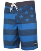 Rip Curl Men's Freestate Engineered Stripe Star-print Boardshorts