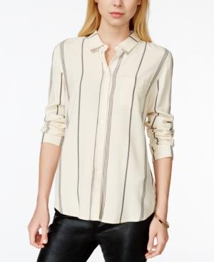 Sanctuary Tailored Striped Boyfriend Shirt