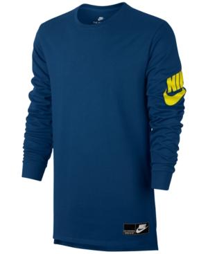 Nike Men's Long-sleeve Logo Droptail T-shirt