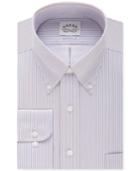 Eagle Men's Non-iron Bright Blue Stripe Dress Shirt