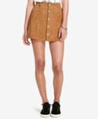 Denim & Supply Ralph Lauren Button A-line Skirt