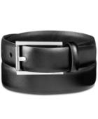 Calvin Klein Men's Roller-buckle Leather Belt