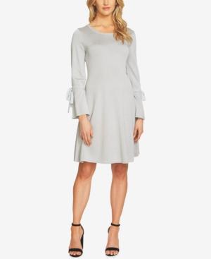Cece Cotton Tie-sleeve Sweater Dress
