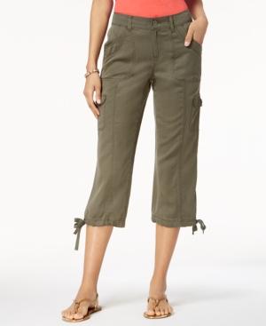Style & Co Cropped Cargo Pants, Created For Macy's