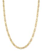 Giani Bernini Twist Disc Link 18 Chain Necklace In 18k Gold-plated Sterling Silver Vermeil, Created For Macy's