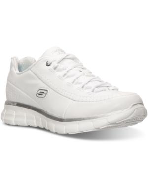 Skechers Women's Synergy Elite Status Wide Width Walking Sneakers From Finish Line