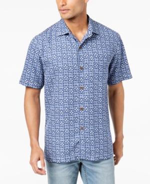 Tommy Bahama Men's Juno Beach Geo-print Silk Shirt