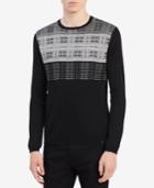 Calvin Klein Men's Grid Sweater
