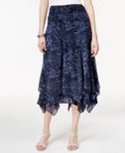 Style & Co. Printed Pull-on Skirt, Only At Macy's