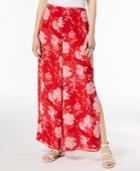 I.n.c. Floral-print Wide-leg Pants, Created For Macy's