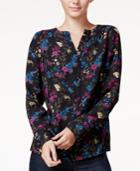 Kensie Floral-print Blouse