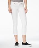 Dittos Taylor Low-rise Cropped White Wash Jeggings