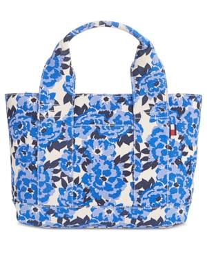 Tommy Hilfiger Natalie Painted Floral Shopper Tote