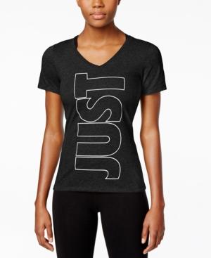 Nike Dri-fit Just Do It V-neck T-shirt