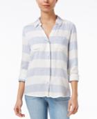 Maison Jules Striped Shirt, Only At Macy's