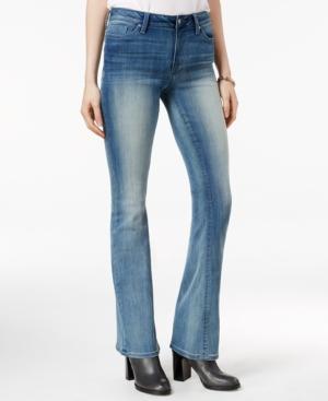 Tommy Hilfiger Medium Blue Wash Flare-leg Jeans