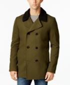 American Rag Men's Notch Collar Double Breasted Peacoat, Only At Macy's