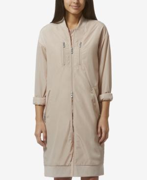 Avec Les Filles Long-line Windbreaker Jacket
