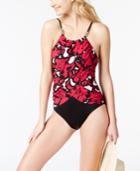 Magicsuit Lisa Wild Flower Printed Underwire Tummy-control One-piece Swimsuit Women's Swimsuit