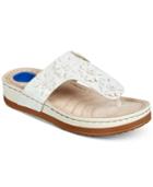 Cliffs By White Mountain Cardella Thong Wedge Sandals Women's Shoes