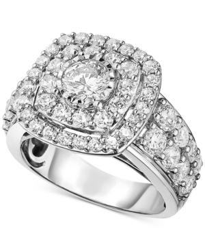 Trumiracle Diamond Halo Ring (3 Ct. T.w.) In 14k White Gold