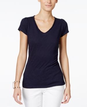 Inc International Concepts Petite V-neck Tee